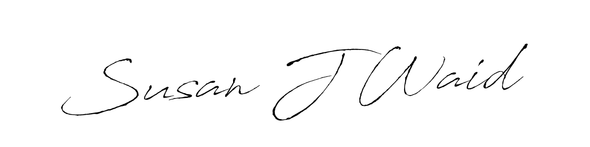 Antro_Vectra is a professional signature style that is perfect for those who want to add a touch of class to their signature. It is also a great choice for those who want to make their signature more unique. Get Susan J Waid name to fancy signature for free. Susan J Waid signature style 6 images and pictures png