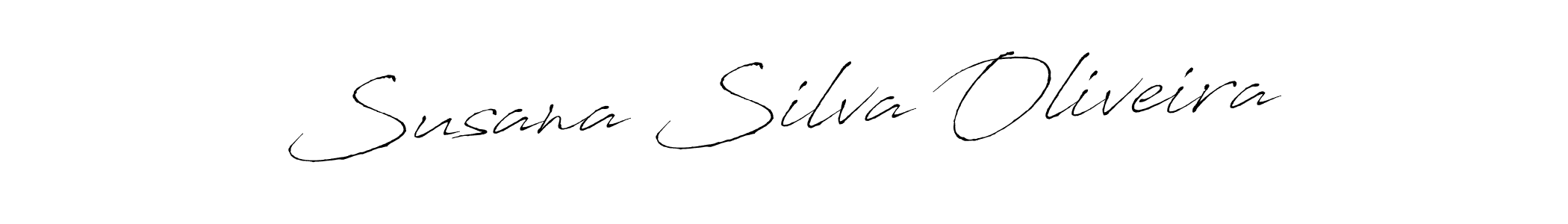 Design your own signature with our free online signature maker. With this signature software, you can create a handwritten (Antro_Vectra) signature for name Susana Silva Oliveira. Susana Silva Oliveira signature style 6 images and pictures png