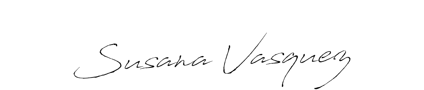 Best and Professional Signature Style for Susana Vasquez. Antro_Vectra Best Signature Style Collection. Susana Vasquez signature style 6 images and pictures png