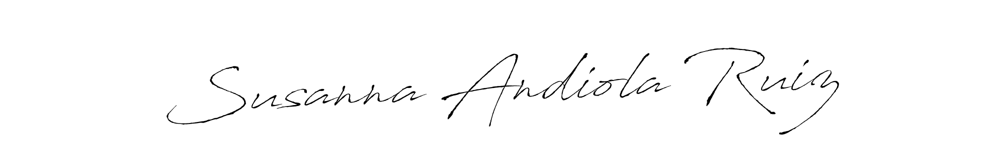 Use a signature maker to create a handwritten signature online. With this signature software, you can design (Antro_Vectra) your own signature for name Susanna Andiola Ruiz. Susanna Andiola Ruiz signature style 6 images and pictures png