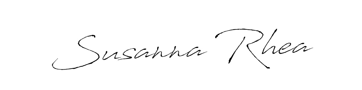 Antro_Vectra is a professional signature style that is perfect for those who want to add a touch of class to their signature. It is also a great choice for those who want to make their signature more unique. Get Susanna Rhea name to fancy signature for free. Susanna Rhea signature style 6 images and pictures png