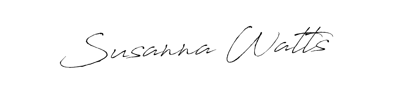 Make a short Susanna Watts signature style. Manage your documents anywhere anytime using Antro_Vectra. Create and add eSignatures, submit forms, share and send files easily. Susanna Watts signature style 6 images and pictures png