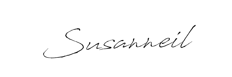 It looks lik you need a new signature style for name Susanneil. Design unique handwritten (Antro_Vectra) signature with our free signature maker in just a few clicks. Susanneil signature style 6 images and pictures png