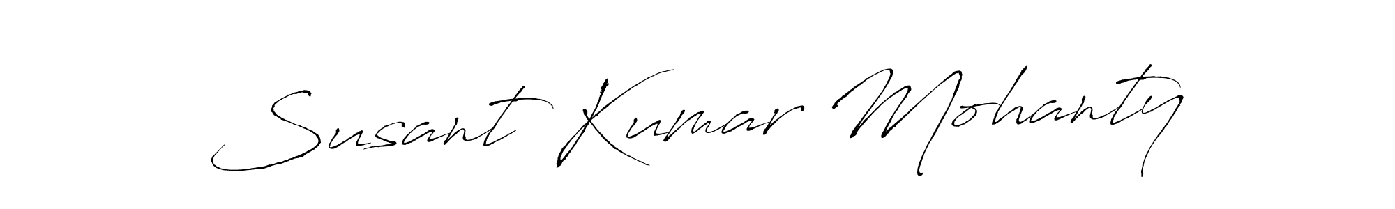 Susant Kumar Mohanty stylish signature style. Best Handwritten Sign (Antro_Vectra) for my name. Handwritten Signature Collection Ideas for my name Susant Kumar Mohanty. Susant Kumar Mohanty signature style 6 images and pictures png