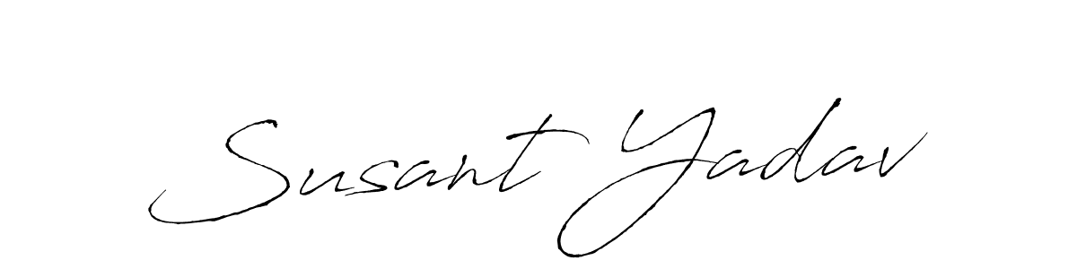 Make a short Susant Yadav signature style. Manage your documents anywhere anytime using Antro_Vectra. Create and add eSignatures, submit forms, share and send files easily. Susant Yadav signature style 6 images and pictures png