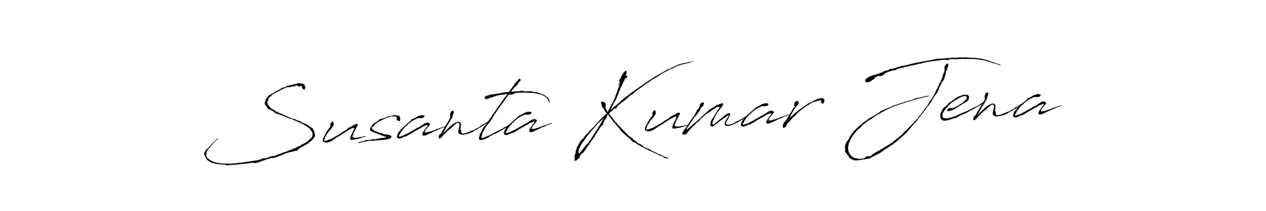 Make a beautiful signature design for name Susanta Kumar Jena. With this signature (Antro_Vectra) style, you can create a handwritten signature for free. Susanta Kumar Jena signature style 6 images and pictures png