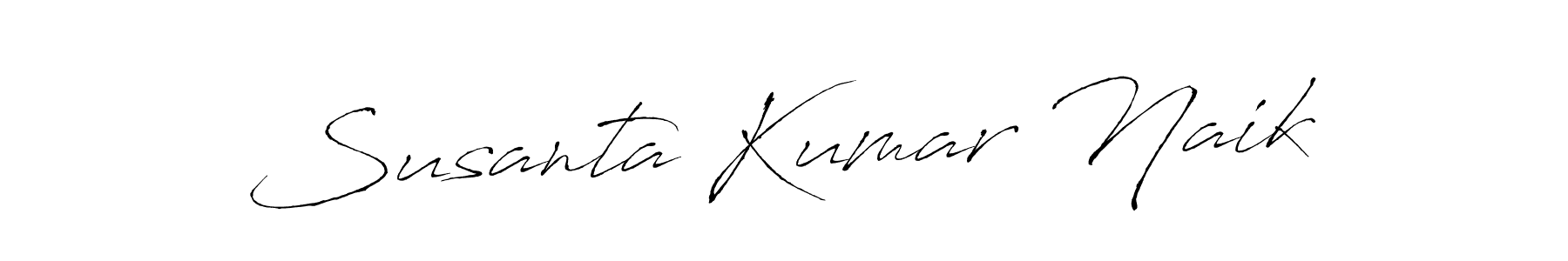 Make a beautiful signature design for name Susanta Kumar Naik. With this signature (Antro_Vectra) style, you can create a handwritten signature for free. Susanta Kumar Naik signature style 6 images and pictures png