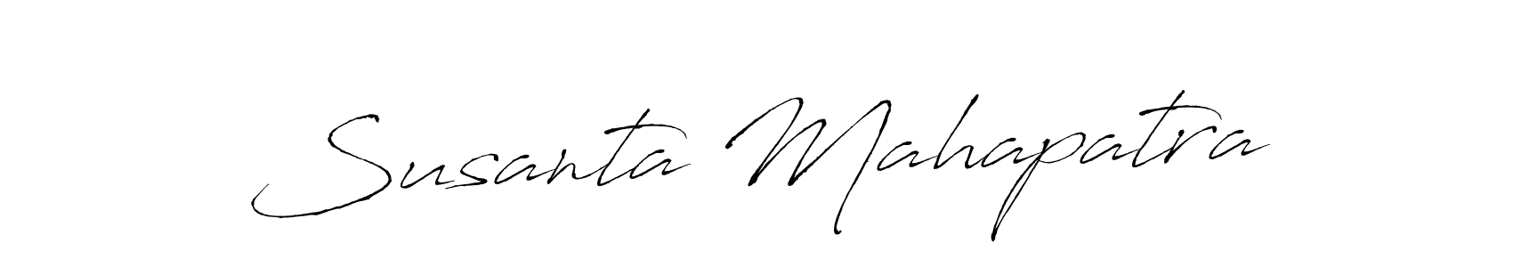 Design your own signature with our free online signature maker. With this signature software, you can create a handwritten (Antro_Vectra) signature for name Susanta Mahapatra. Susanta Mahapatra signature style 6 images and pictures png