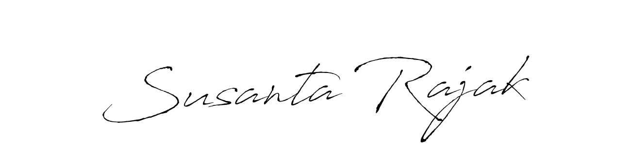 Also we have Susanta Rajak name is the best signature style. Create professional handwritten signature collection using Antro_Vectra autograph style. Susanta Rajak signature style 6 images and pictures png