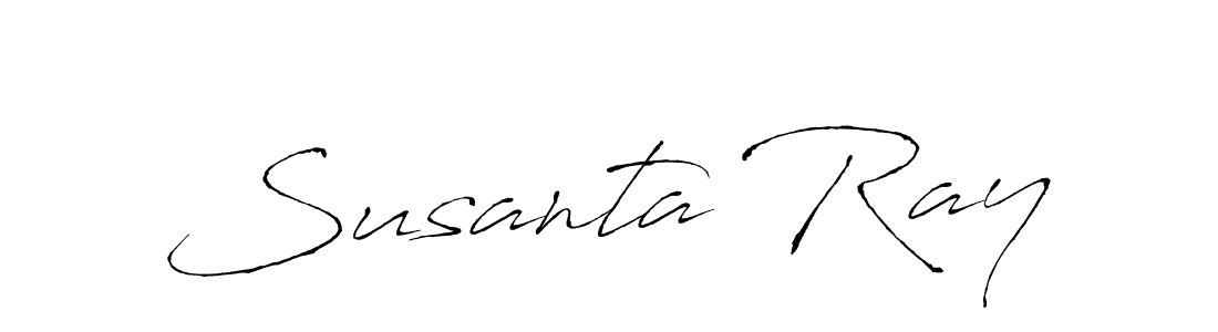You should practise on your own different ways (Antro_Vectra) to write your name (Susanta Ray) in signature. don't let someone else do it for you. Susanta Ray signature style 6 images and pictures png