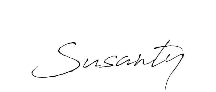 Also You can easily find your signature by using the search form. We will create Susanty name handwritten signature images for you free of cost using Antro_Vectra sign style. Susanty signature style 6 images and pictures png