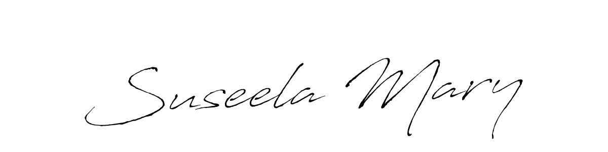 Antro_Vectra is a professional signature style that is perfect for those who want to add a touch of class to their signature. It is also a great choice for those who want to make their signature more unique. Get Suseela Mary name to fancy signature for free. Suseela Mary signature style 6 images and pictures png