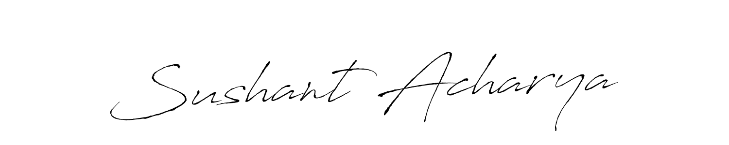 Here are the top 10 professional signature styles for the name Sushant Acharya. These are the best autograph styles you can use for your name. Sushant Acharya signature style 6 images and pictures png