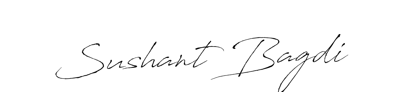 Also You can easily find your signature by using the search form. We will create Sushant Bagdi name handwritten signature images for you free of cost using Antro_Vectra sign style. Sushant Bagdi signature style 6 images and pictures png