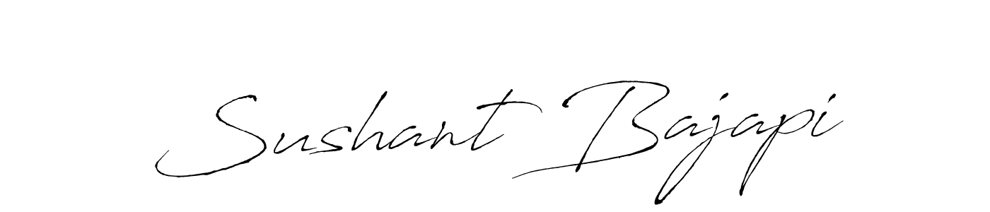 This is the best signature style for the Sushant Bajapi name. Also you like these signature font (Antro_Vectra). Mix name signature. Sushant Bajapi signature style 6 images and pictures png