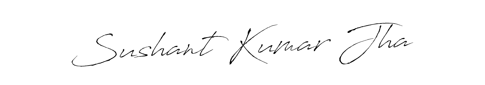 Also You can easily find your signature by using the search form. We will create Sushant Kumar Jha name handwritten signature images for you free of cost using Antro_Vectra sign style. Sushant Kumar Jha signature style 6 images and pictures png