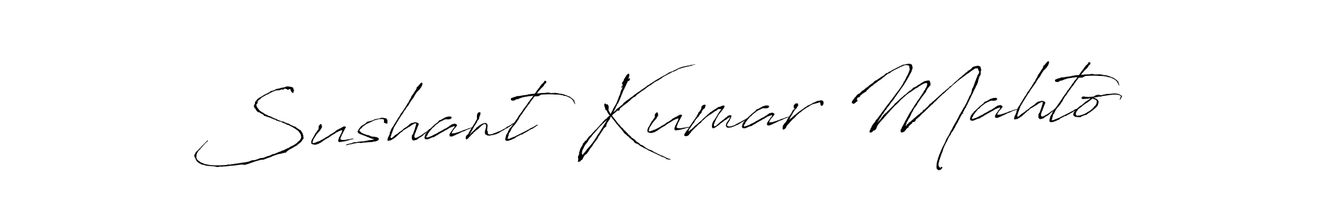 if you are searching for the best signature style for your name Sushant Kumar Mahto. so please give up your signature search. here we have designed multiple signature styles  using Antro_Vectra. Sushant Kumar Mahto signature style 6 images and pictures png