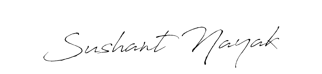 You should practise on your own different ways (Antro_Vectra) to write your name (Sushant Nayak) in signature. don't let someone else do it for you. Sushant Nayak signature style 6 images and pictures png