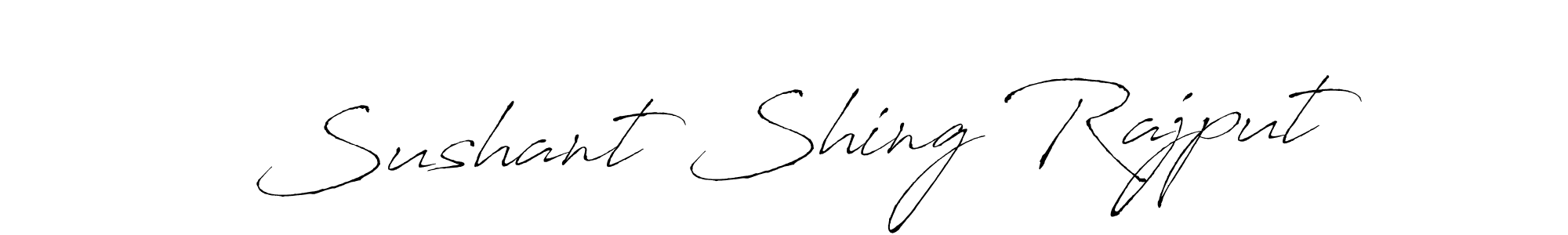 Sushant Shing Rajput stylish signature style. Best Handwritten Sign (Antro_Vectra) for my name. Handwritten Signature Collection Ideas for my name Sushant Shing Rajput. Sushant Shing Rajput signature style 6 images and pictures png
