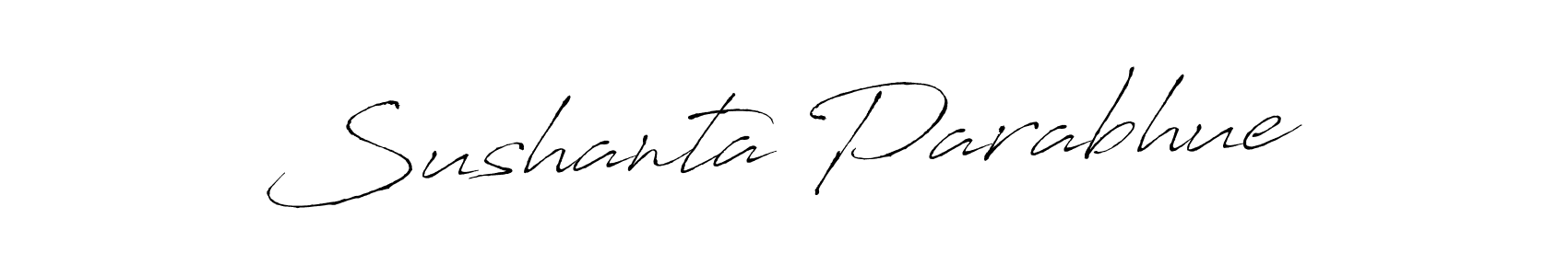 Here are the top 10 professional signature styles for the name Sushanta Parabhue. These are the best autograph styles you can use for your name. Sushanta Parabhue signature style 6 images and pictures png