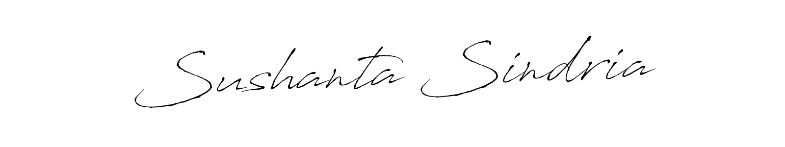 Sushanta Sindria stylish signature style. Best Handwritten Sign (Antro_Vectra) for my name. Handwritten Signature Collection Ideas for my name Sushanta Sindria. Sushanta Sindria signature style 6 images and pictures png