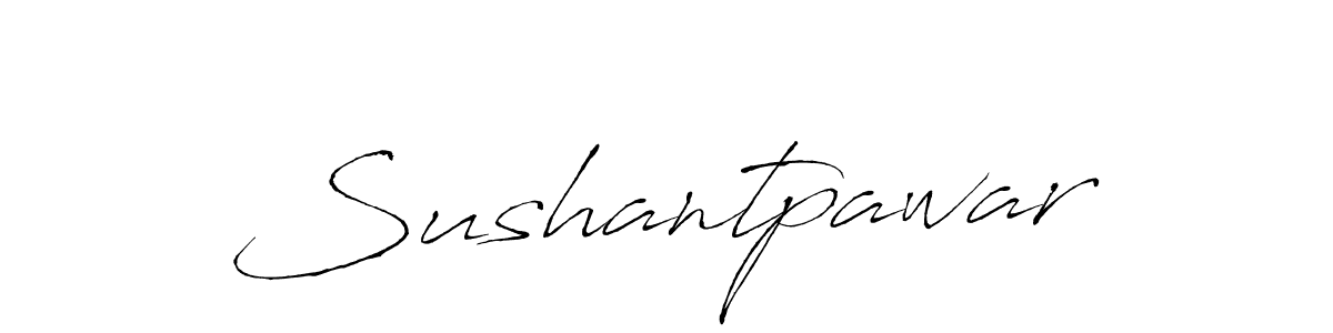 How to make Sushantpawar signature? Antro_Vectra is a professional autograph style. Create handwritten signature for Sushantpawar name. Sushantpawar signature style 6 images and pictures png