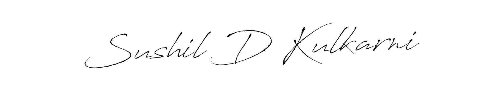 You should practise on your own different ways (Antro_Vectra) to write your name (Sushil D Kulkarni) in signature. don't let someone else do it for you. Sushil D Kulkarni signature style 6 images and pictures png