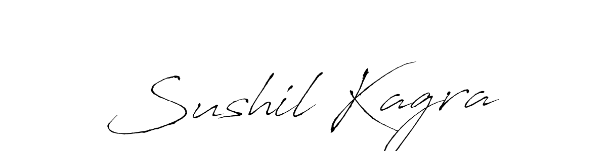 How to Draw Sushil Kagra signature style? Antro_Vectra is a latest design signature styles for name Sushil Kagra. Sushil Kagra signature style 6 images and pictures png