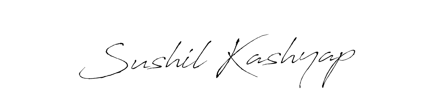 This is the best signature style for the Sushil Kashyap name. Also you like these signature font (Antro_Vectra). Mix name signature. Sushil Kashyap signature style 6 images and pictures png