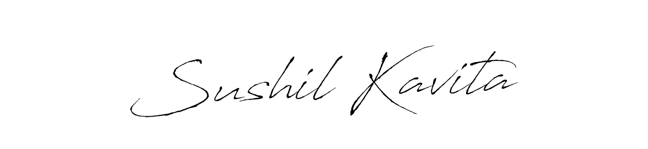 Here are the top 10 professional signature styles for the name Sushil Kavita. These are the best autograph styles you can use for your name. Sushil Kavita signature style 6 images and pictures png