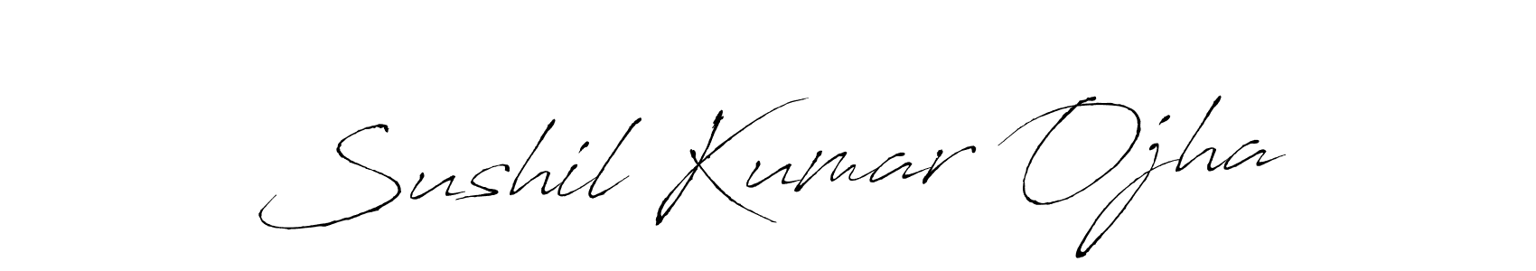 This is the best signature style for the Sushil Kumar Ojha name. Also you like these signature font (Antro_Vectra). Mix name signature. Sushil Kumar Ojha signature style 6 images and pictures png
