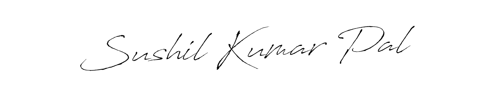 Design your own signature with our free online signature maker. With this signature software, you can create a handwritten (Antro_Vectra) signature for name Sushil Kumar Pal. Sushil Kumar Pal signature style 6 images and pictures png