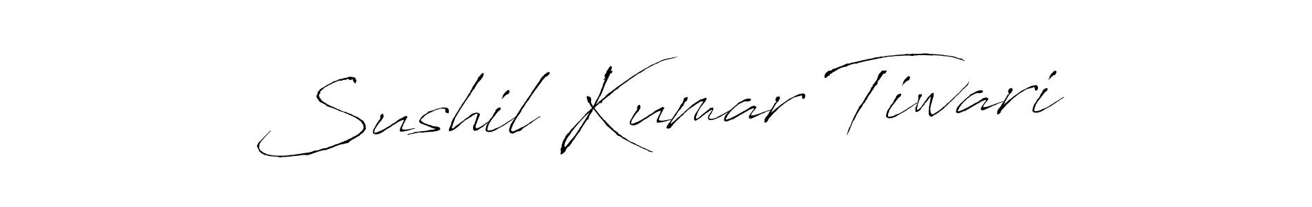 Create a beautiful signature design for name Sushil Kumar Tiwari. With this signature (Antro_Vectra) fonts, you can make a handwritten signature for free. Sushil Kumar Tiwari signature style 6 images and pictures png