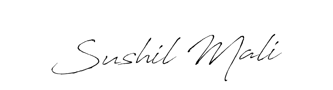 Once you've used our free online signature maker to create your best signature Antro_Vectra style, it's time to enjoy all of the benefits that Sushil Mali name signing documents. Sushil Mali signature style 6 images and pictures png