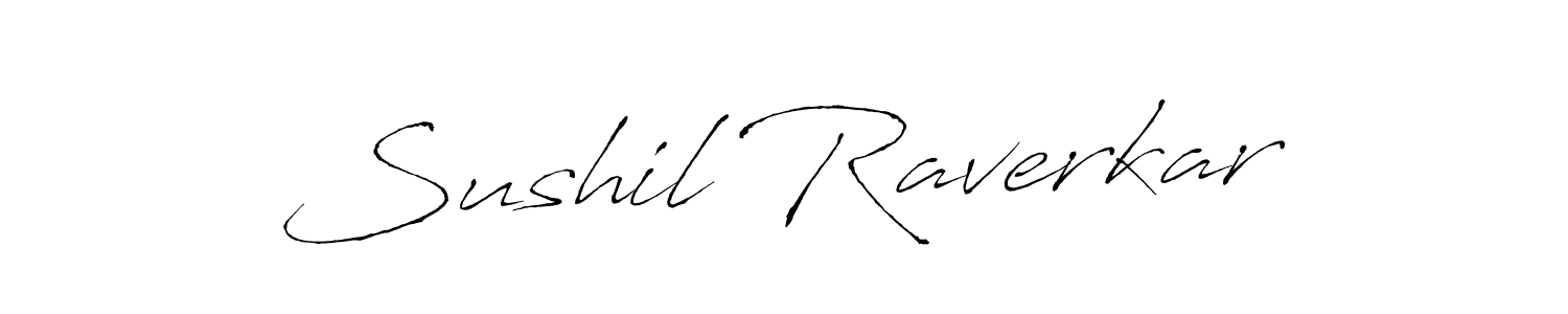 Make a beautiful signature design for name Sushil Raverkar. Use this online signature maker to create a handwritten signature for free. Sushil Raverkar signature style 6 images and pictures png