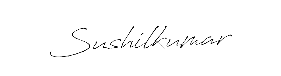 You should practise on your own different ways (Antro_Vectra) to write your name (Sushilkumar) in signature. don't let someone else do it for you. Sushilkumar signature style 6 images and pictures png