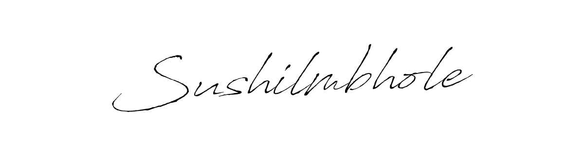 This is the best signature style for the Sushilmbhole name. Also you like these signature font (Antro_Vectra). Mix name signature. Sushilmbhole signature style 6 images and pictures png