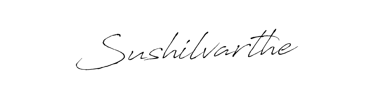 Sushilvarthe stylish signature style. Best Handwritten Sign (Antro_Vectra) for my name. Handwritten Signature Collection Ideas for my name Sushilvarthe. Sushilvarthe signature style 6 images and pictures png