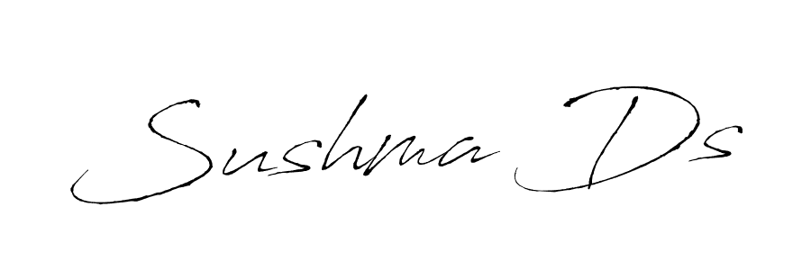 The best way (Antro_Vectra) to make a short signature is to pick only two or three words in your name. The name Sushma Ds include a total of six letters. For converting this name. Sushma Ds signature style 6 images and pictures png