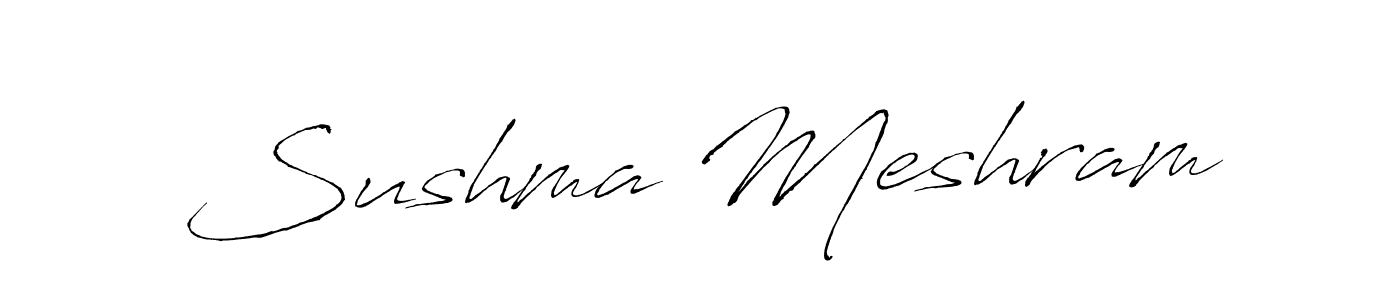 Make a beautiful signature design for name Sushma Meshram. Use this online signature maker to create a handwritten signature for free. Sushma Meshram signature style 6 images and pictures png