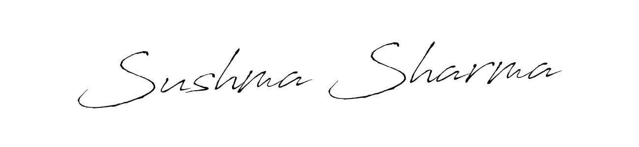 Also You can easily find your signature by using the search form. We will create Sushma Sharma name handwritten signature images for you free of cost using Antro_Vectra sign style. Sushma Sharma signature style 6 images and pictures png