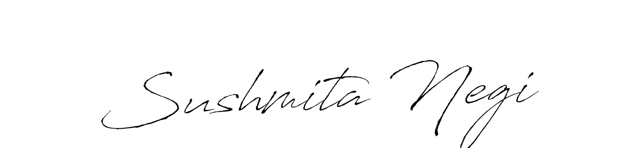 Also we have Sushmita Negi name is the best signature style. Create professional handwritten signature collection using Antro_Vectra autograph style. Sushmita Negi signature style 6 images and pictures png