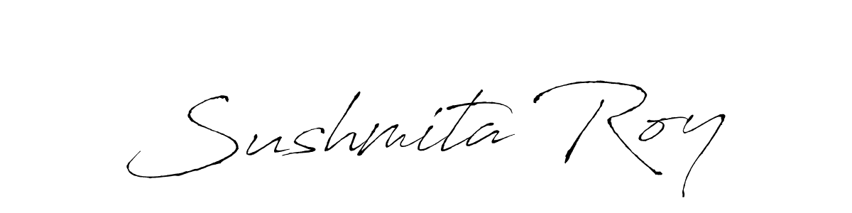 The best way (Antro_Vectra) to make a short signature is to pick only two or three words in your name. The name Sushmita Roy include a total of six letters. For converting this name. Sushmita Roy signature style 6 images and pictures png