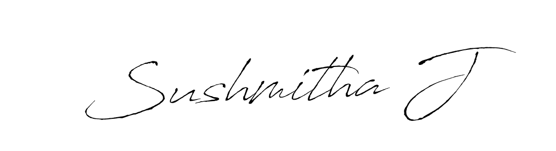 Make a beautiful signature design for name Sushmitha J. Use this online signature maker to create a handwritten signature for free. Sushmitha J signature style 6 images and pictures png