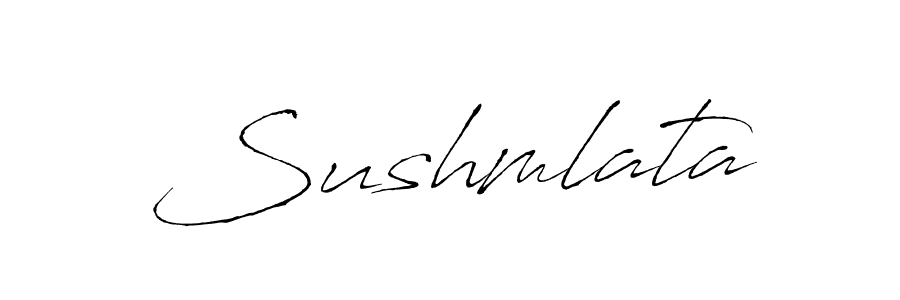 Use a signature maker to create a handwritten signature online. With this signature software, you can design (Antro_Vectra) your own signature for name Sushmlata. Sushmlata signature style 6 images and pictures png