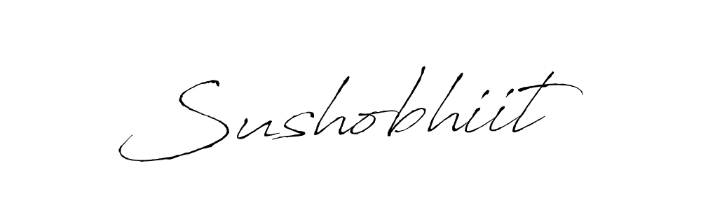 Similarly Antro_Vectra is the best handwritten signature design. Signature creator online .You can use it as an online autograph creator for name Sushobhiit. Sushobhiit signature style 6 images and pictures png