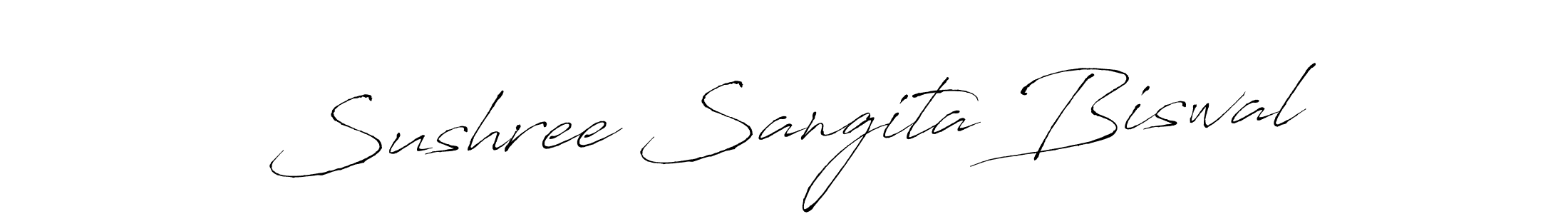 Make a short Sushree Sangita Biswal signature style. Manage your documents anywhere anytime using Antro_Vectra. Create and add eSignatures, submit forms, share and send files easily. Sushree Sangita Biswal signature style 6 images and pictures png