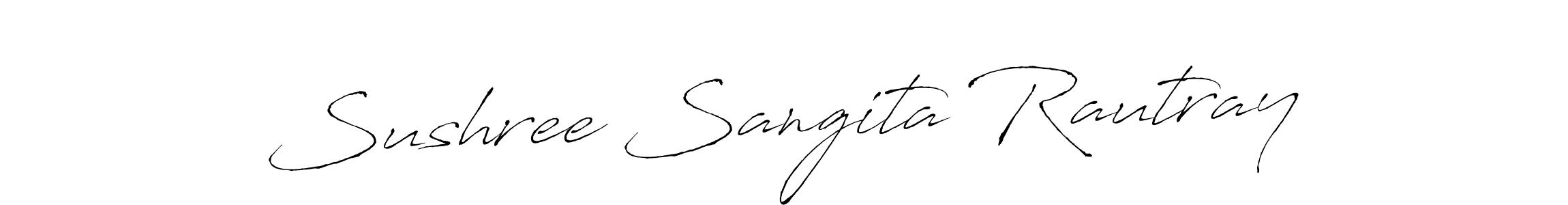 Use a signature maker to create a handwritten signature online. With this signature software, you can design (Antro_Vectra) your own signature for name Sushree Sangita Rautray. Sushree Sangita Rautray signature style 6 images and pictures png