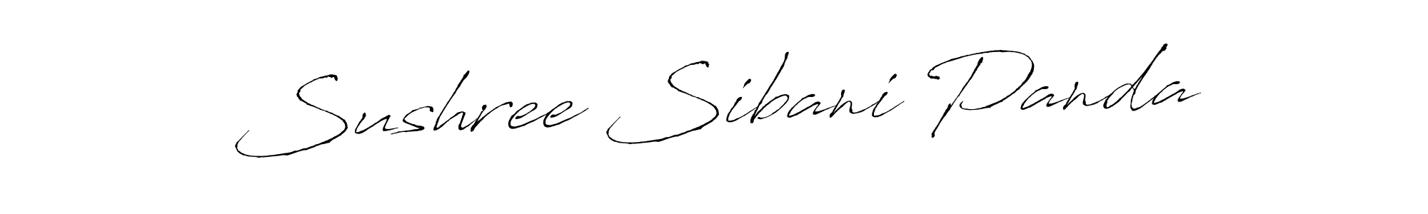 Create a beautiful signature design for name Sushree Sibani Panda. With this signature (Antro_Vectra) fonts, you can make a handwritten signature for free. Sushree Sibani Panda signature style 6 images and pictures png