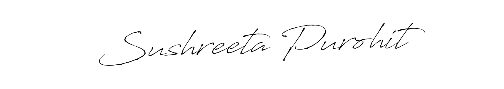 How to make Sushreeta Purohit signature? Antro_Vectra is a professional autograph style. Create handwritten signature for Sushreeta Purohit name. Sushreeta Purohit signature style 6 images and pictures png